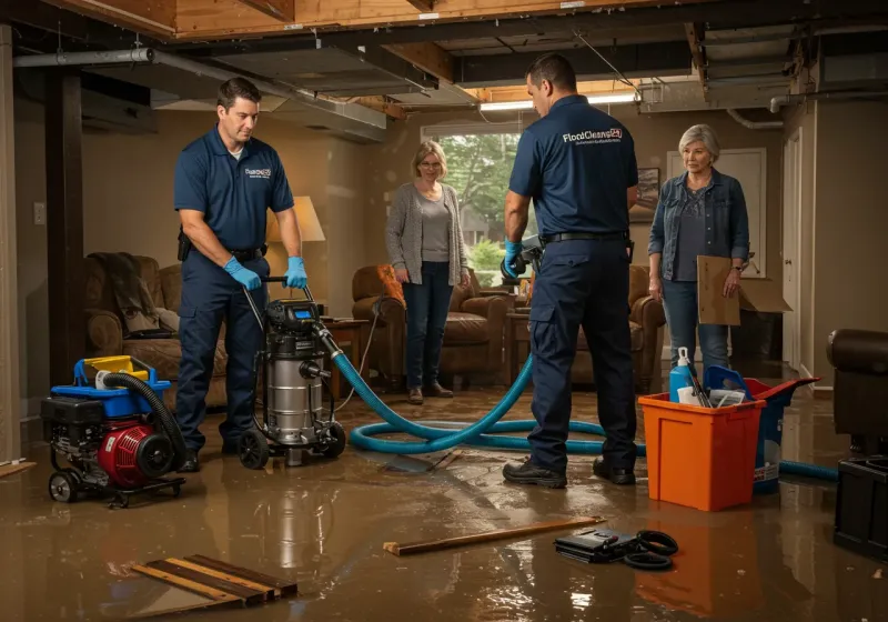 Basement Water Extraction and Removal Techniques process in Fairview Park, IN