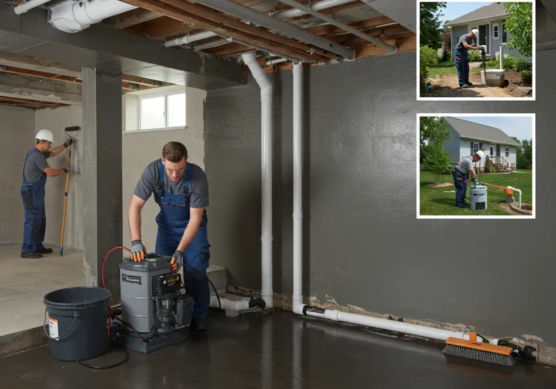 Basement Waterproofing and Flood Prevention process in Fairview Park, IN